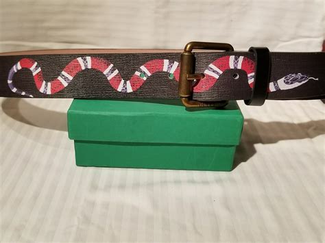 cinturón gucci serpiente original